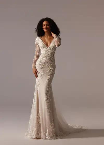 Missing image for Sample Wedding dress MR-007- size 16 in stock