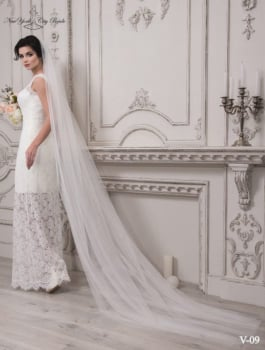 Missing image for Classic wedding veil Monica