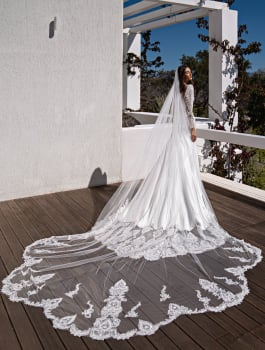 Missing image for Wedding veil F-087