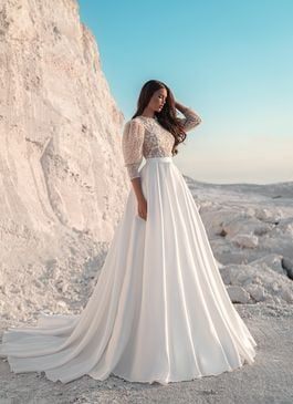 Missing image for Wedding dress MS-028 size 4 in stock