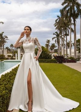 Missing image for Wedding dress S-670-Lina