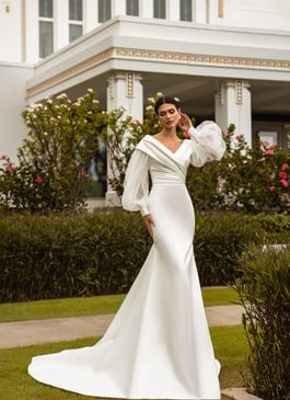 Missing image for Wedding dress S-672-Lexie
