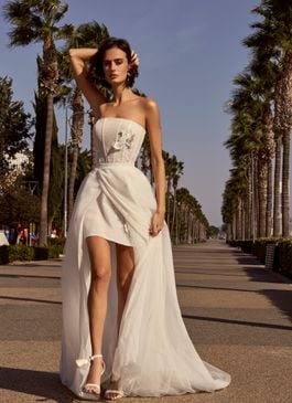 Missing image for Wedding set Cintia with overskirt