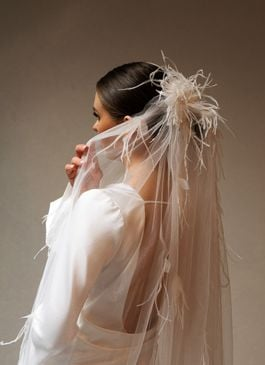 Missing image for Wedding veil R-03