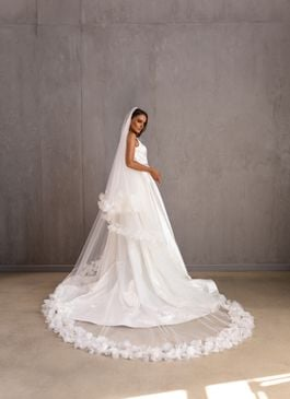 Missing image for Wedding veil 8009 size 118 in stock