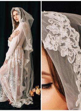 Missing image for Wedding veil Amara