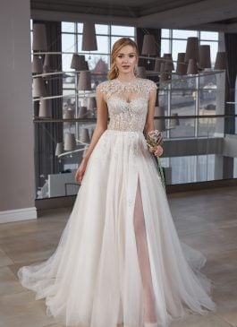 Missing image for Wedding dress M-0108 Silver